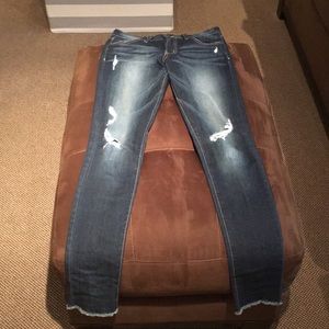 Flying Monkey distressed jeans